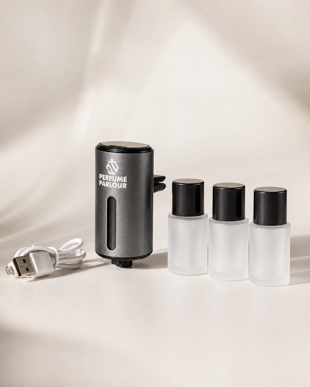 Smart Scent Car Diffuser with 3 Fragrance Vials