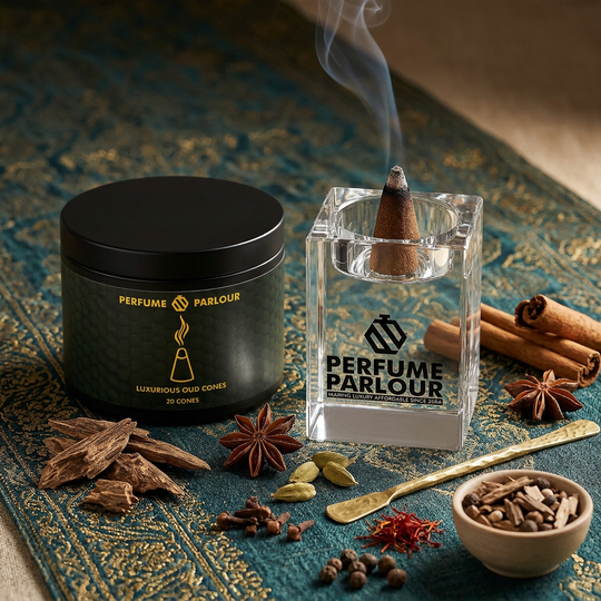 Oud Experience Set (Burner + 20 Cones)