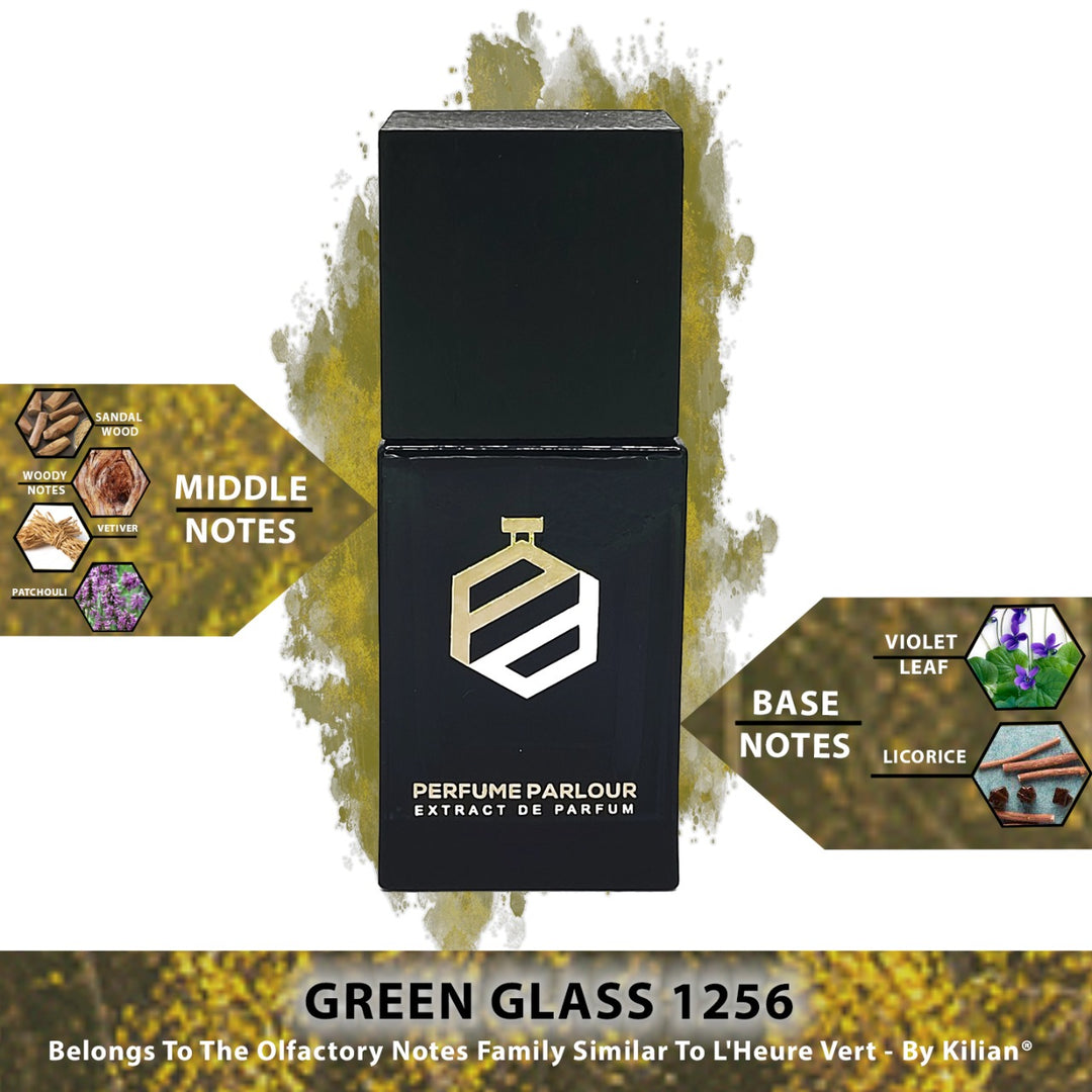 Green Glass 1256 - Perfume Parlour