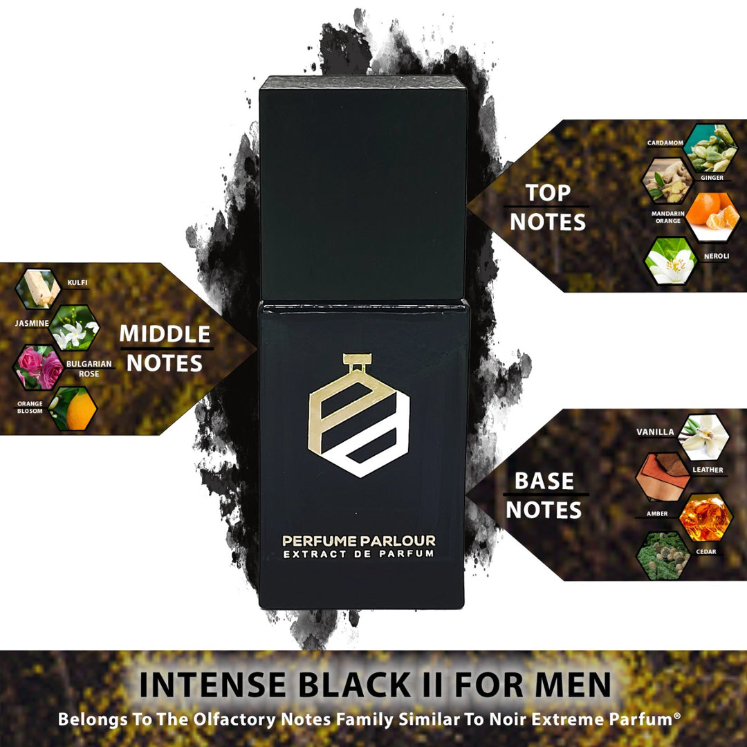 Intense Black II For Men 1488 - Perfume Parlour