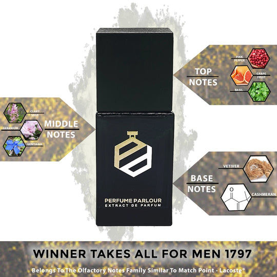 Winner Takes All For Men 1797 - Perfume Parlour