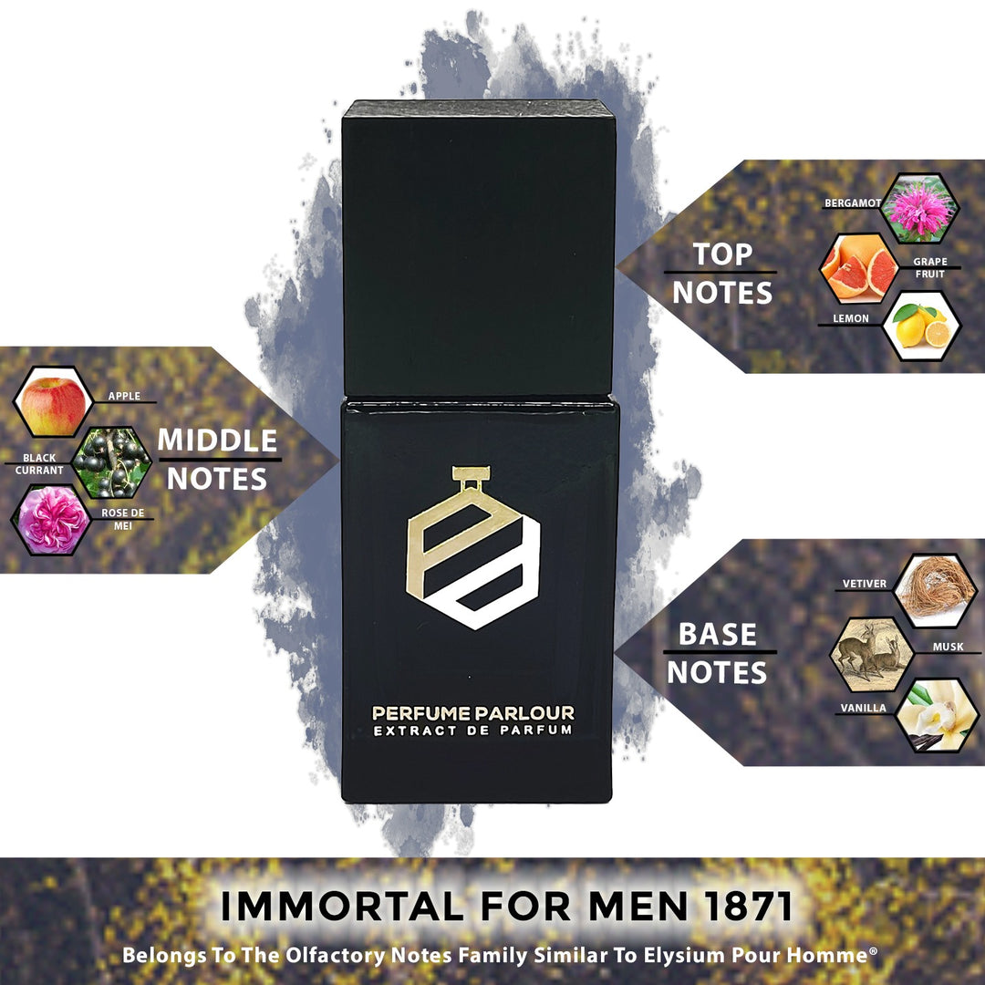 Immortal For Men 1871 - Perfume Parlour